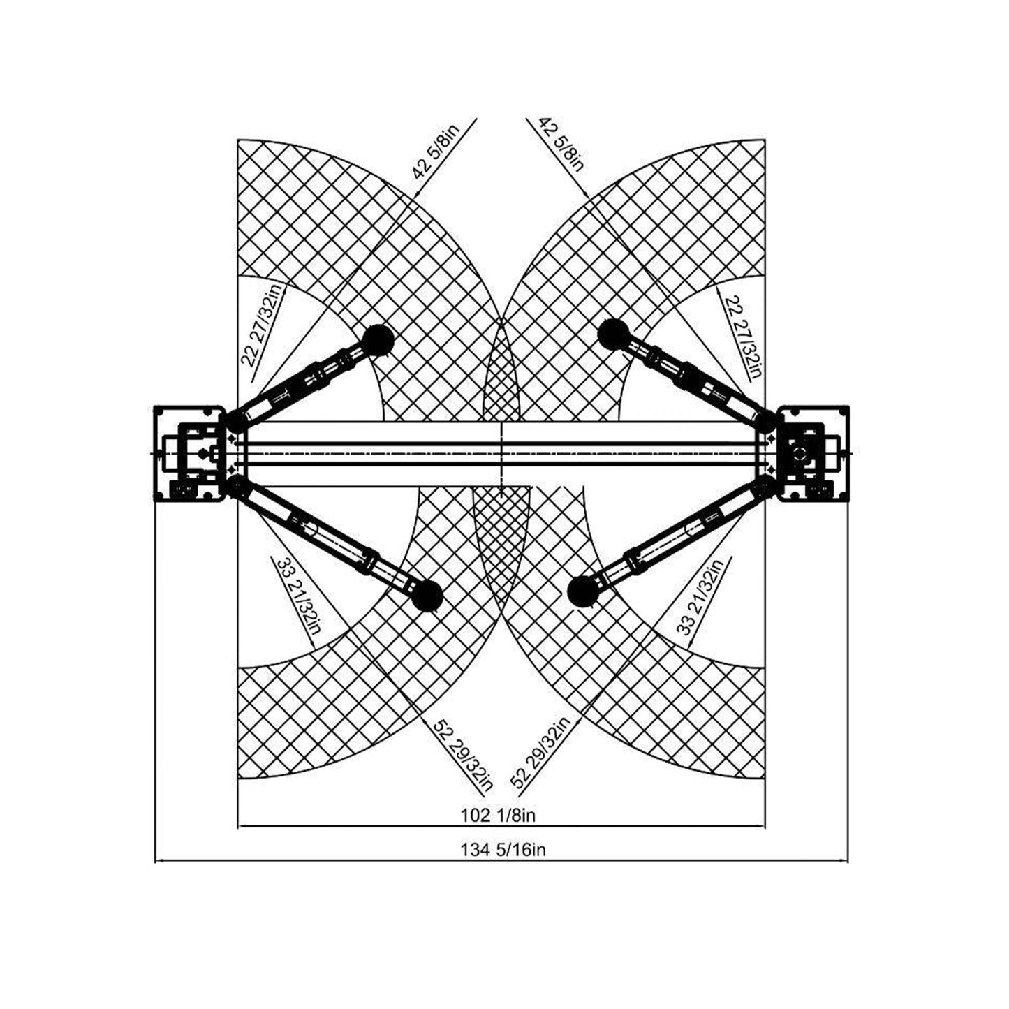 apluslift-AP-10ASY-2-post-single-release-car-lift-Diagram