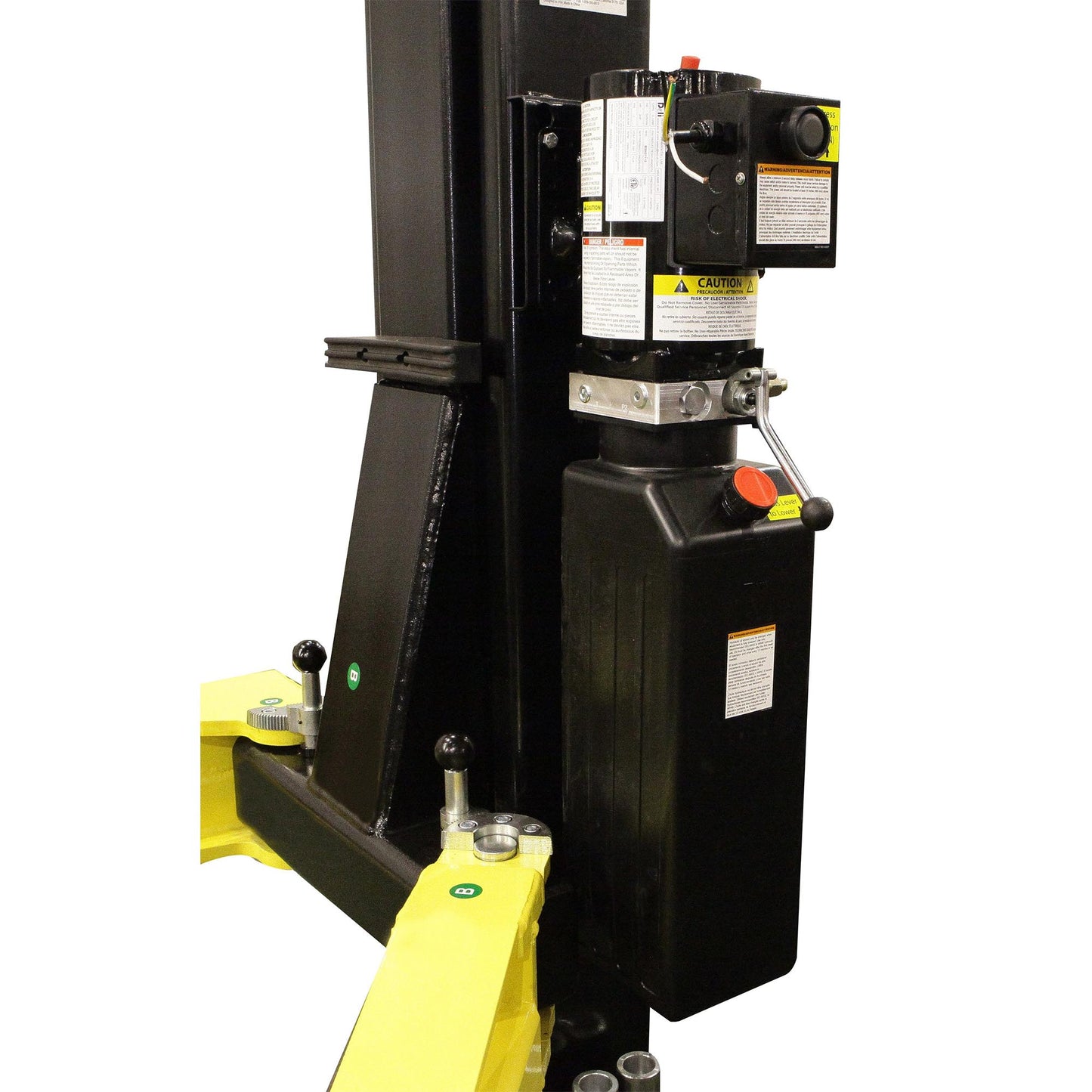 APlusLift Falcon TR-10C ALI Certified 10,000LB 2-Post Over Head Car Lift - Power Unit