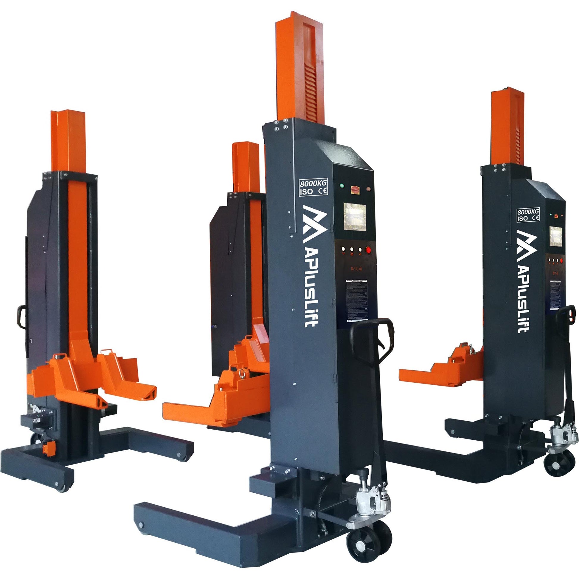 APlusLift Falcon MCL-180 Mobile Columns Lifting 8000LB