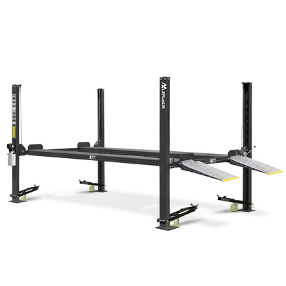APlusLift Falcon 9000LB 4-Post Portable Parking Storage Service Car Lift - AP-9H or AP-9H-XLT