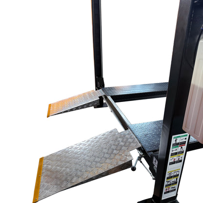 APlusLift Falcon 9000LB 4-Post Portable Parking Storage Service Car Lift - AP-9H or AP-9H-XLT