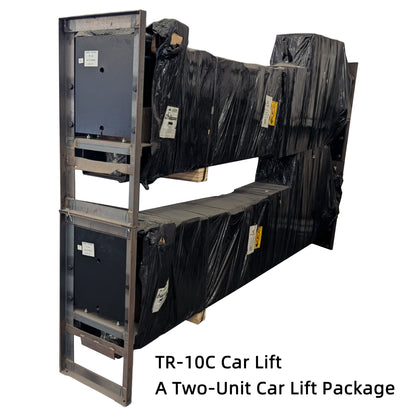 ALI Certified Falcon 10,000LB 2-Post Overhead Single Release Direct Drive Car Lift with 3 Year Warranty