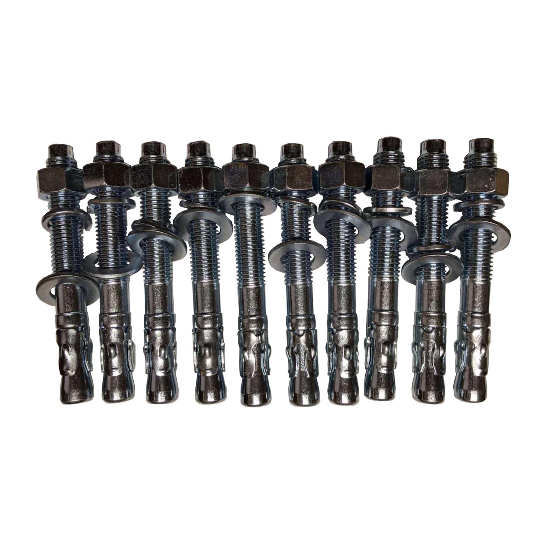 3/4" x 6" anchor bolts for HW-9KBP, HW-9KOH, HW-10KBP, and HW-10KOH models