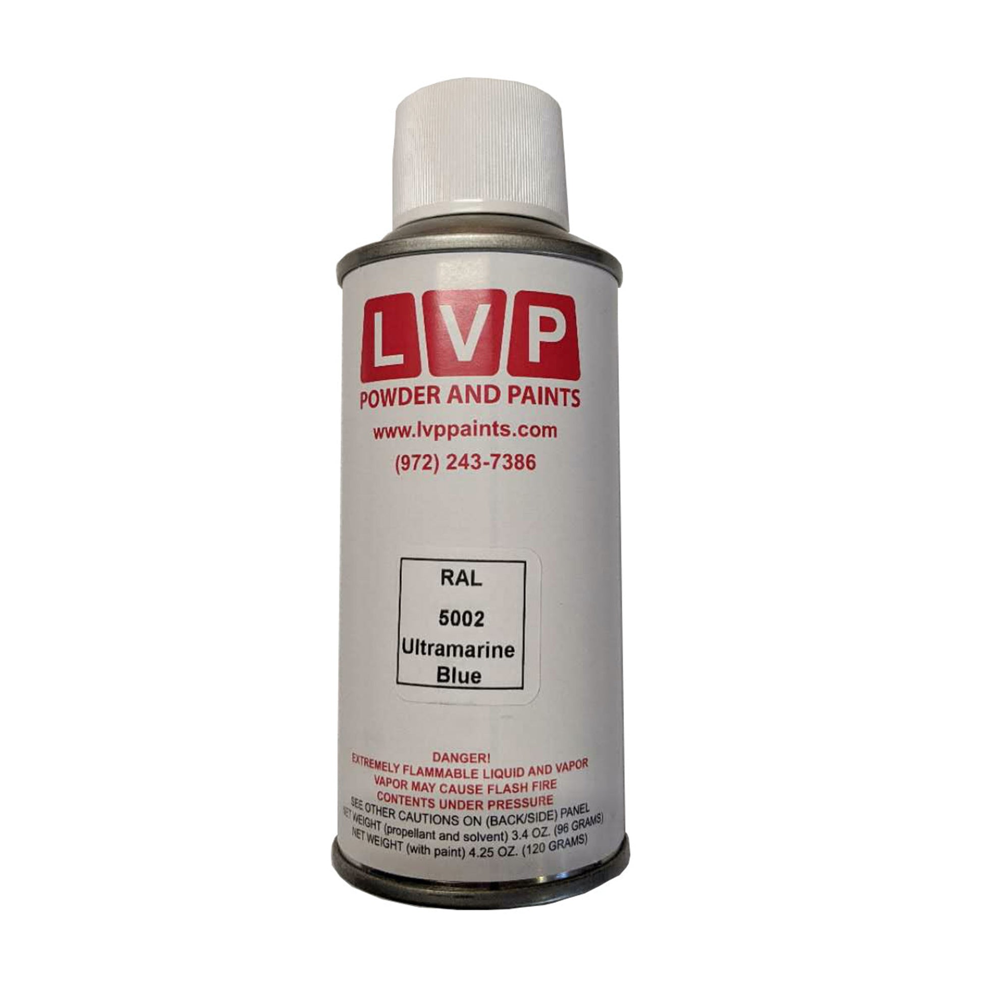 Blue touchup paint 4oz (RAL 5002) for HW-9KBP, HW-9KOH, HW-10KBP, and HW-10KOH models