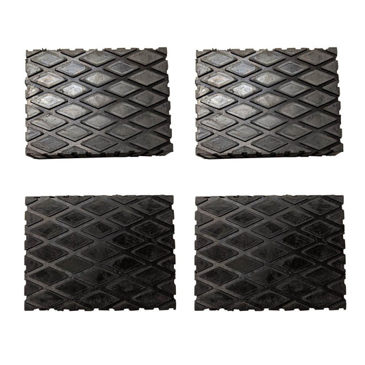 APlusLift Rubber Stack Blocks - 4 Pieces